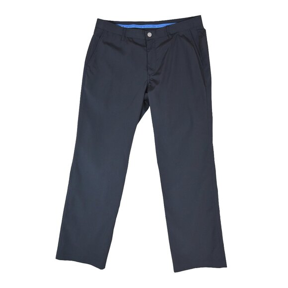 Bonobos Golf Charcoal Performance Pants 35x34 Stretch Straight Fit Activewear - Picture 1 of 8